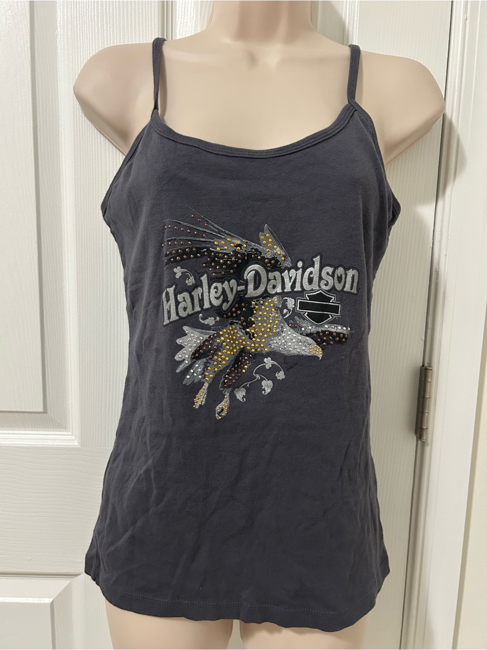 Harley-Davidson Studded Graphic Camisole Women's Large